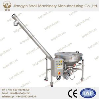 傾斜スクリューフィーダコンベヤ